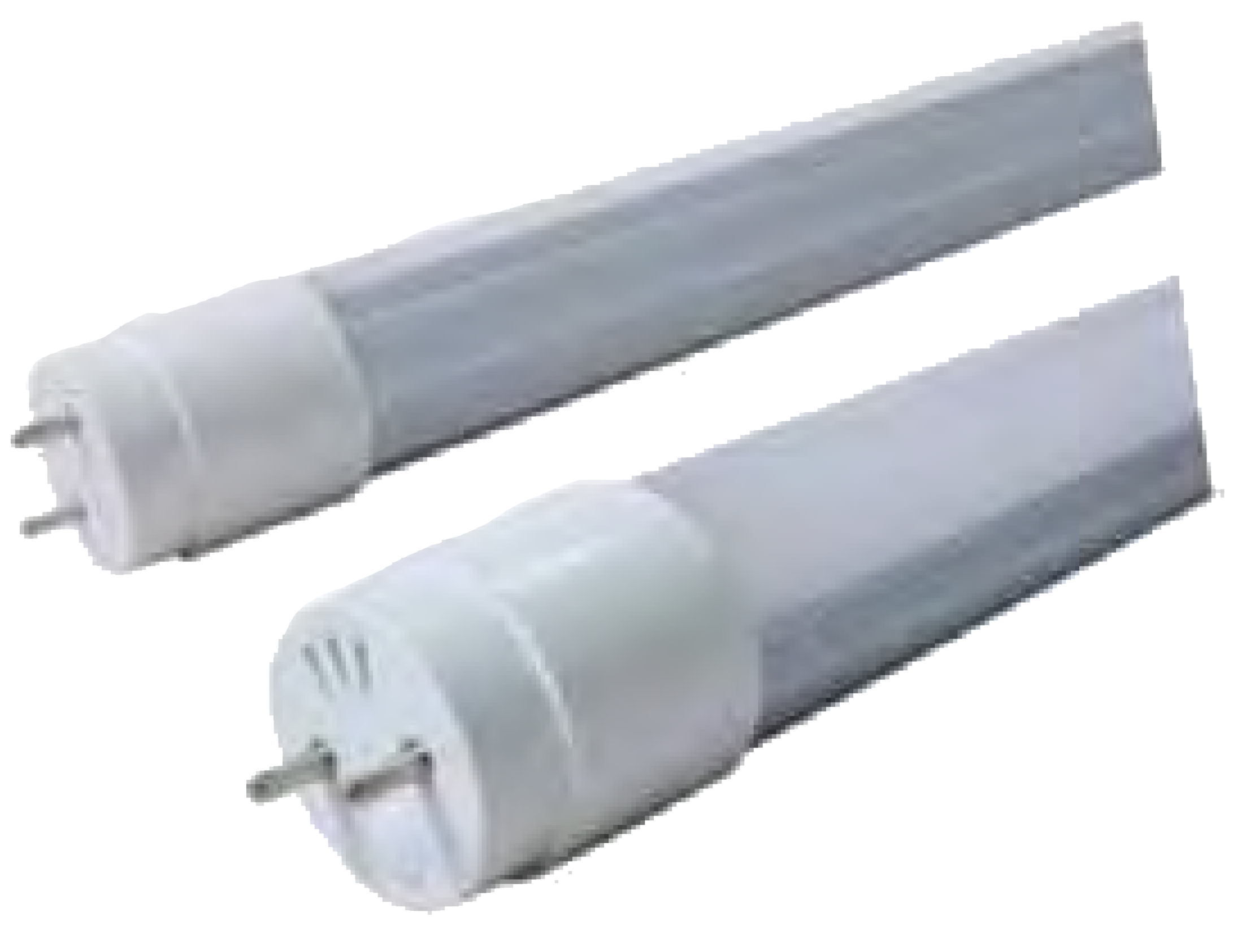 LED tube with Al heat sink and rotating pin holder Image