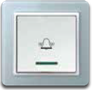 MRO3607: 10AX 1 gang 1 way door bell switch with indicator Image
